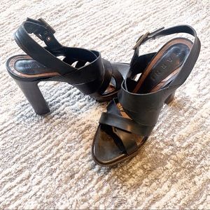 Marni Leather Platform Heels